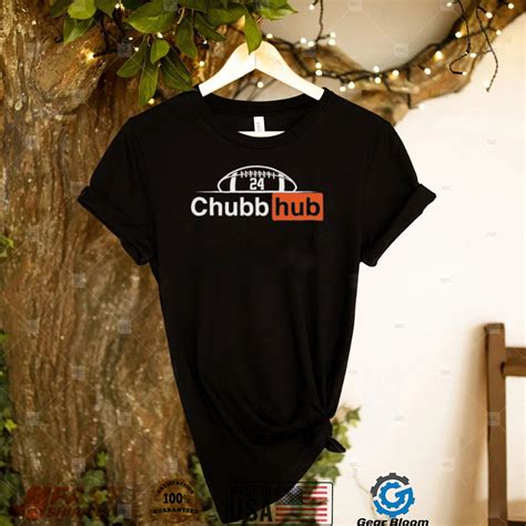 Chubb Hub T shirt Cleveland Rally Nick Chubb Shirt - Gearbloom