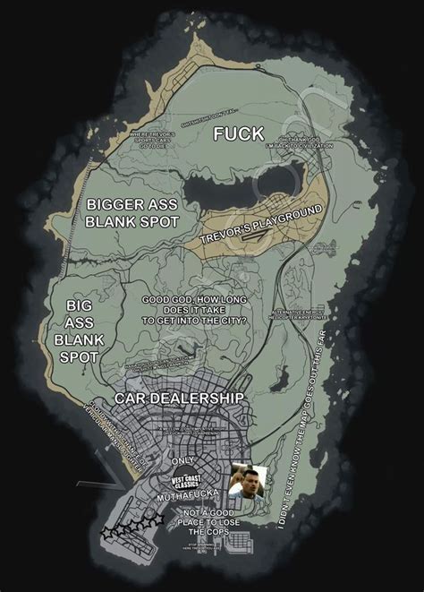 This Is The Basic Layout Of The Map Grand Theft Auto Gta Grand