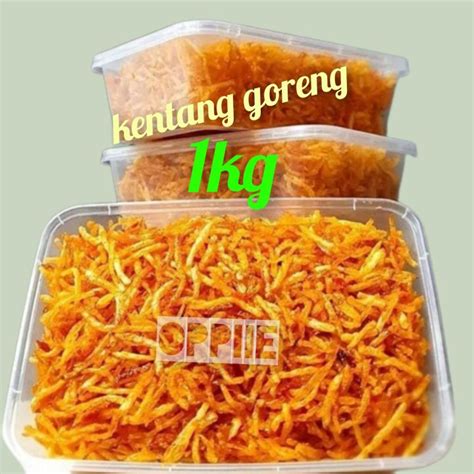 Keripik Kentang Mustofa Kg Kering Kentang Kripik Kentang Manis Pedas