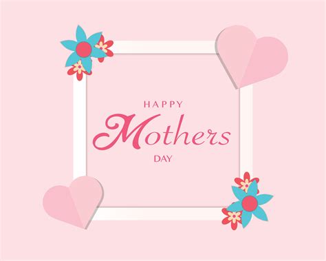 Happy Mother's Day Frame Background 2083947 Vector Art at Vecteezy