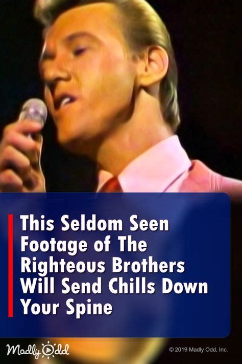 Seldom Seen Performance Of ‘unchained Melody By The Righteous Brothers Nostalgia Video