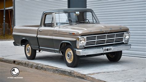 Camioneta Ford F100 V8 Deluxe 1971 Con 55000 Kilometros Youtube