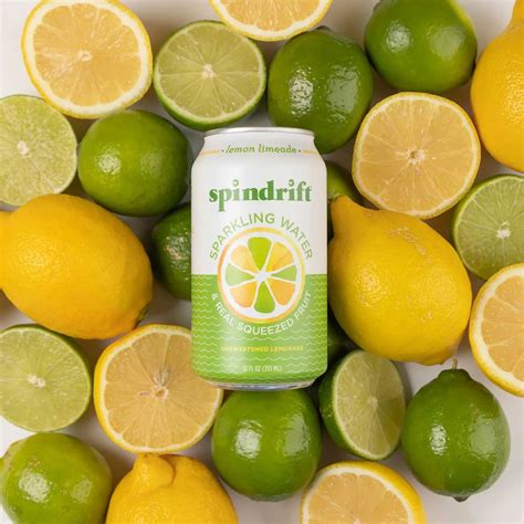 Spindrift Unsweetened Lemonade Sparkling Water Variety Pack 12 Fl Oz