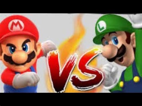 Mario Super Sluggers Mario Vs Luigi YouTube