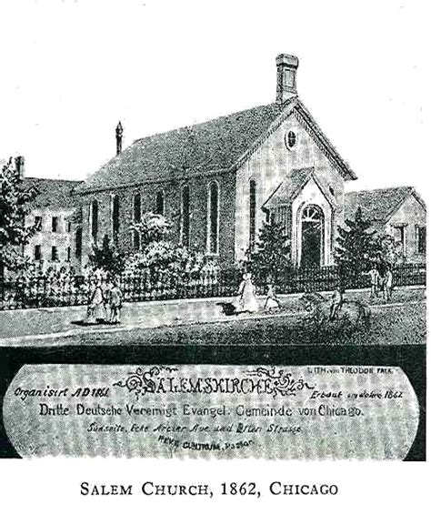 Salem Evangelical Church | ChicagoAncestors.org