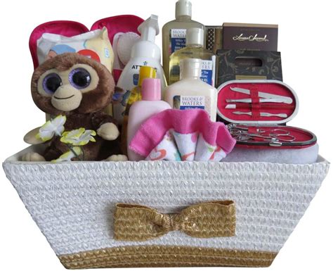 Maman Et B B Fille Paniers Cadeaux Montpetit Cr Ations Inc