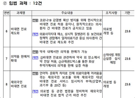 복지부 규제혁신 비대면진료 내년 6월까지 법 개정 추진 네이버 블로그