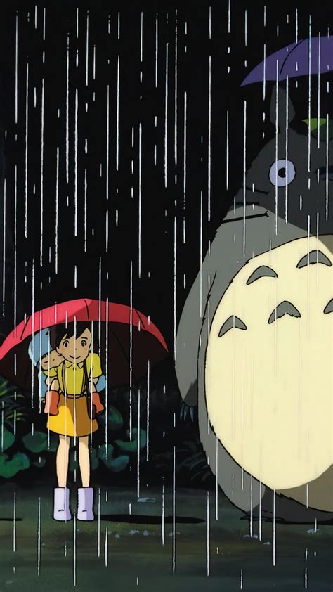 Free download My Neighbor Totoro Bus Stop Anime 4K Wallpaper iPhone HD ...