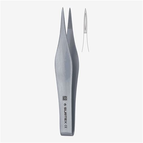 SURTEX Feilchenfeld Splinter Forcep Grooved Tips