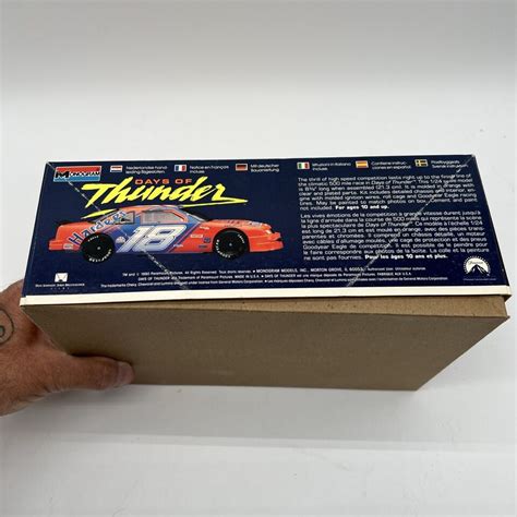 Vntg Monogram Days Of Thunder Hardees Lumina Stock Car Scale