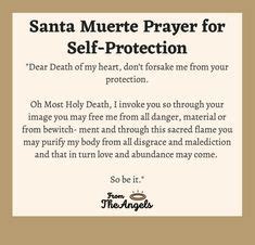 Santa Muerte Protection Prayers In English In Prayer For