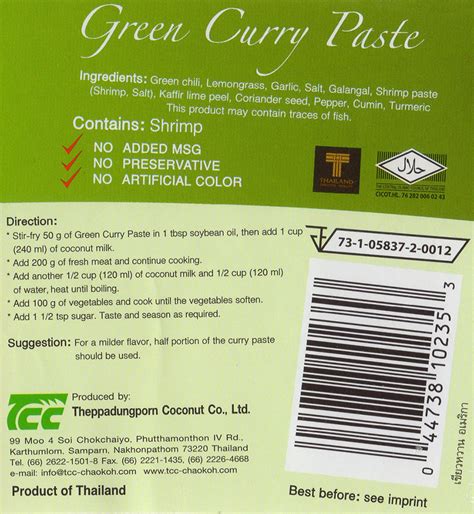 Review Mae Ploy Green Curry Paste Shop Smart