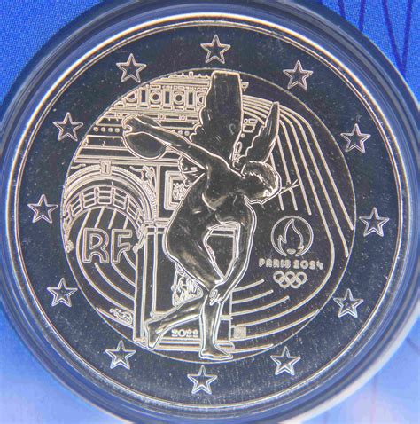 France Euro Coin Paris Olympic Games The Genius