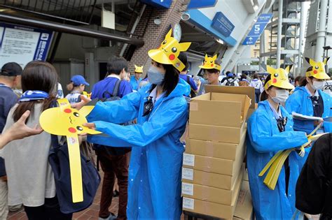 「ポケモンボールパーク ヨコハマ」が開催！ピカチュウヘルメットがかわいすぎると話題にww おしキャラっ 今流行りのアニメやゲーム