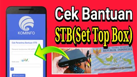 Cara Cek Bantuan Set Top Box Gratis Dari Pemerintah Cukup Dengan Nik