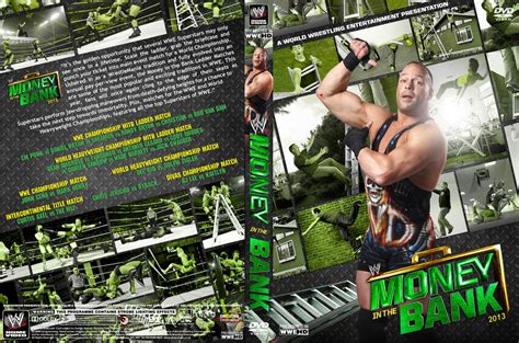 Wwe Money In The Bank 2013 Dvd Cover V3 By Chirantha On Deviantart