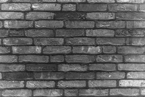 Horizontal Part Of Black Painted Brick Wall Abstract Black Brick Wall Texture For Pattern