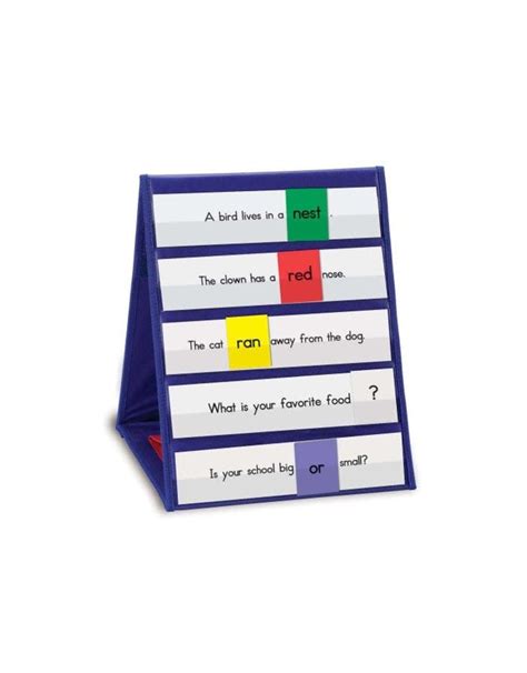 Double Sided Tabletop Pocket Chart Tools 4 Teaching