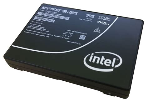 Intel Optane P4800X Performance NVMe PCIe SSDs Product Guide Withdrawn