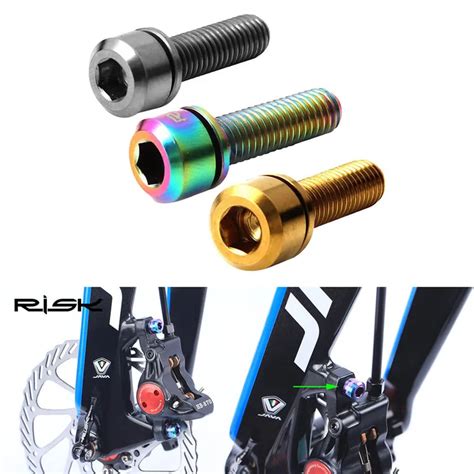 M X Mm Disc Brake Bolt Clamp Mtb Mountain Bike Bicycle Screw With