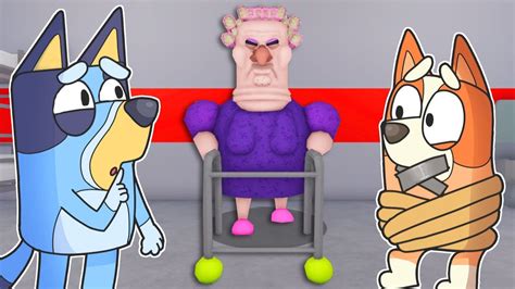 Bluey And Bingo Escape GRANDMA PRISON YouTube