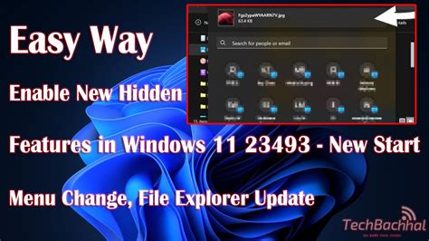 How To Enable New Hidden Features In Windows New Start Menu