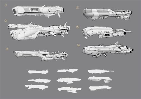 Artstation Titanfall 2 Ship Concepts Hethe Srodawa Space Ship