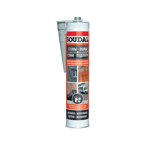 Герметик полиуретановый Soudal PU sealant коричневый 300 мл (ID ...