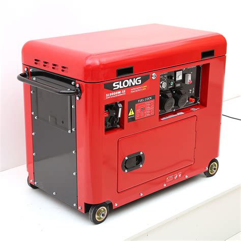 E Slong Brand Standby Power Electric Super Silent Gasoline Generator