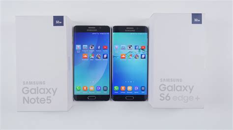 Samsung Galaxy Note Vs Galaxy S Edge Plus Speed Test Youtube