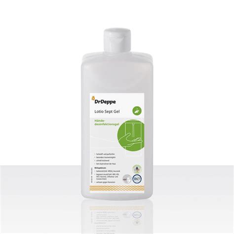 Álcool em gel 500 ml - Lotio Sept Gel - Laboratorium Dr. Deppe - 1 000 ...