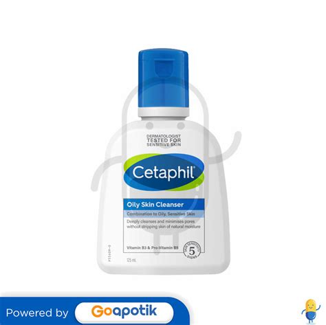 Cetaphil Oily Skin Cleanser 125 Ml Botol Kegunaan Efek Samping