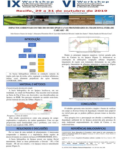 PDF INTRODUÇÃO IMPACTOS AMBIENTAIS EM TRECHO DO RIO IPOJUCA NAS