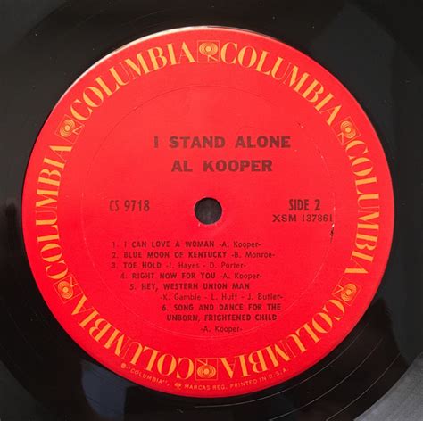 Al Kooper I Stand Alone Used Vinyl High Fidelity Vinyl Records And Hi Fi Equipment