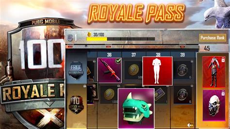 Season 10 Royal Pass 1 To 100 Level Rewards Pubg Mobile Youtube