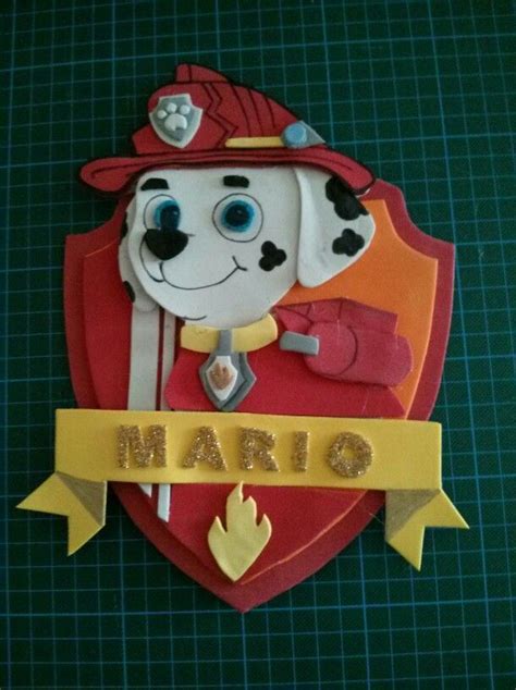 Moldes De Paw Patrol La Patrulla Canina En Fieltro07