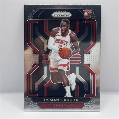 2021 22 Panini Prizm Basketball Usman Garuba Base RC 321 Houston