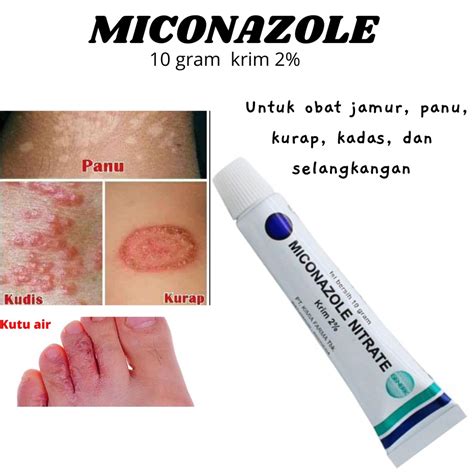 Jual Salep Miconazole Nitrate Gram Krim Miconazole Nitrate Salep