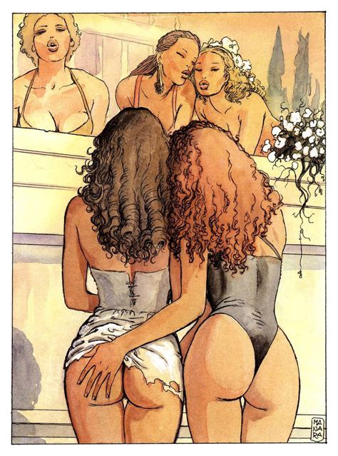 Exposicion De Milo Manara Dibujando