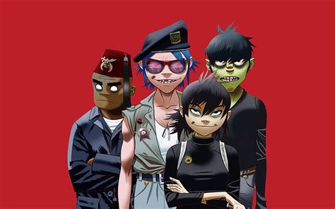 Murdoc Gorillaz 2d Hewlett Jamie Niccals Noodle Russel HD Phone