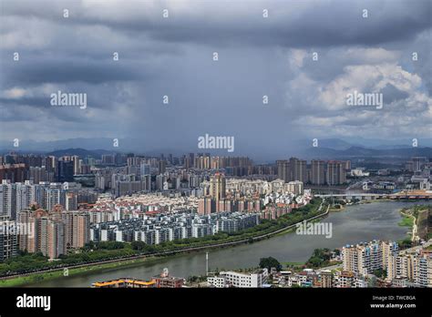 Thunderstorm in Huizhou Stock Photo - Alamy