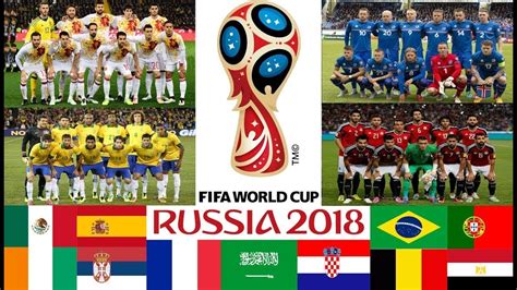 Fifa World Cup 2018 Qualified 23 Teams23 Teams Who Have Qualified Youtube