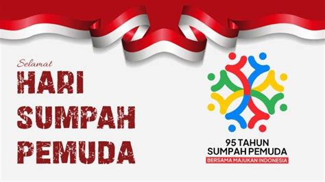 10 Poster Ucapan Selamat Hari Sumpah Pemuda Dengan Nuansa Merah Putih