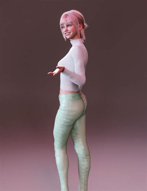 Skye HD With Expression For Genesis 9 3d Models For Daz Studio And Poser