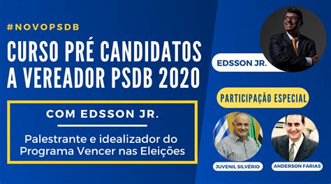 Curso Pr Candidatos A Vereador Psdb Sympla