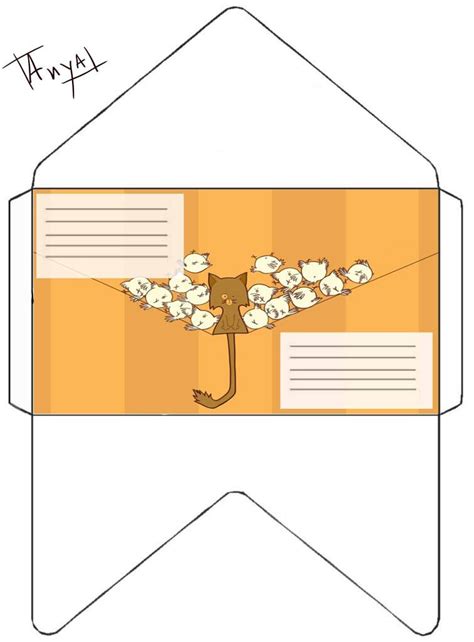Шаблоны для распечатки: конверты и бумага | ВКонтакте Envelope Design ...