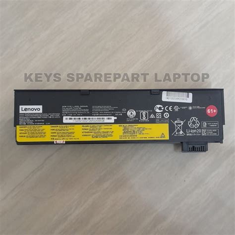 Jual Baterai Battery Batre Laptop Original Lenovo Thinkpad T T