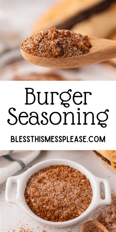 Burger Seasoning Bless This Mess