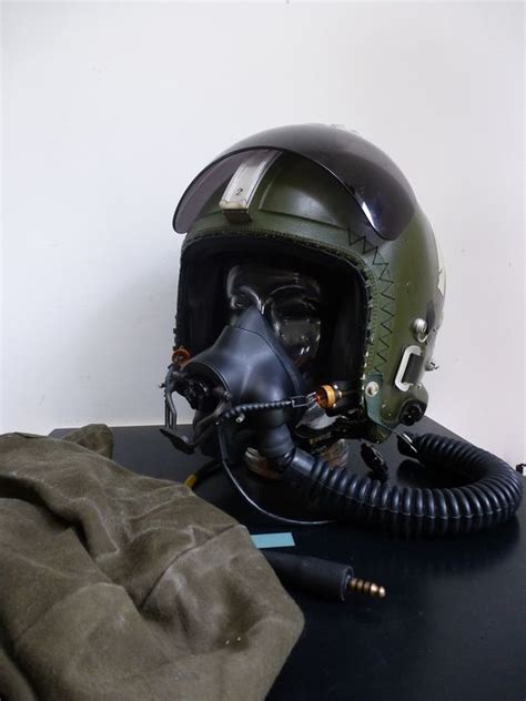 Helmet, RAF Pilot Flying Helmet MK3 with oxygen mask in - Catawiki