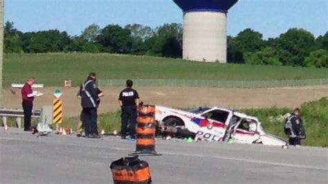 Motorcyclist Dead After Head On Collision With Police Cruiser Cbc News